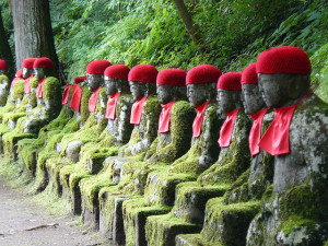 Jizos de Japón